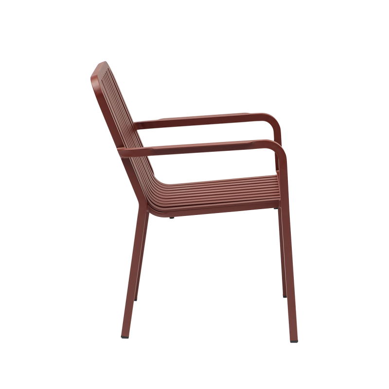 Terrassitool Purezza, punane (2)