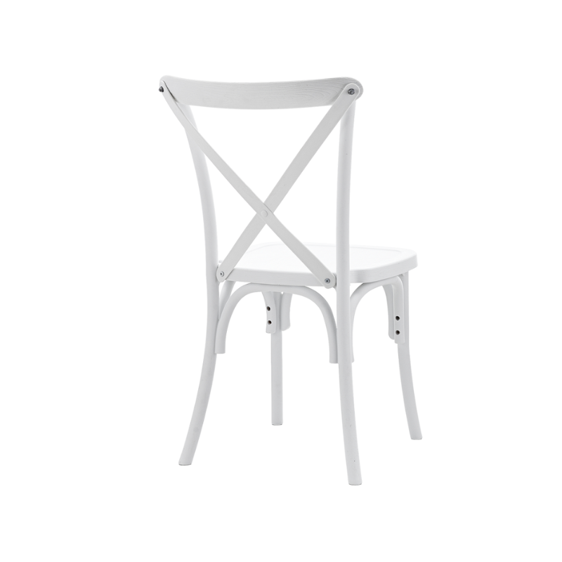 Risti seljatoega polüpuidust tool valge (3)