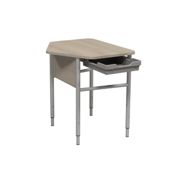 Reguleritavate jalgadega töölaud sahtliga, suurus 4-7