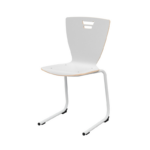 Koolitool painutatud raami ja vineerist istmega