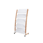 Ajakirjahoidja 15 sektsiooniga, ratastel