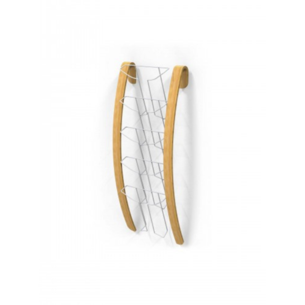 Ajakirjahoidja 5 sektsiooniga, seinale kinnitatav