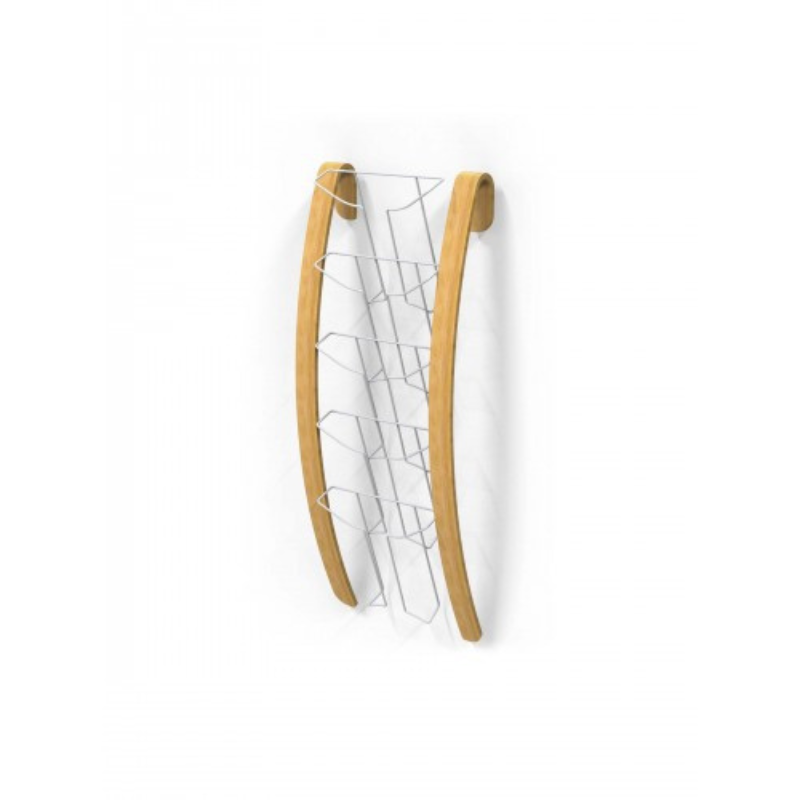 seinale kinnitatav ajakirjahoidja 5 sektsiooniga