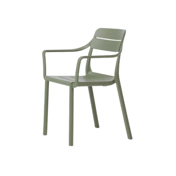 Terrassitool Cassia, käetugedega